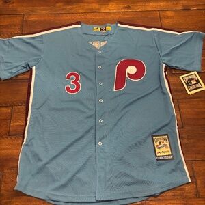NWT Phillies Bryce Harper Cooperstown Jersey - Size Medium